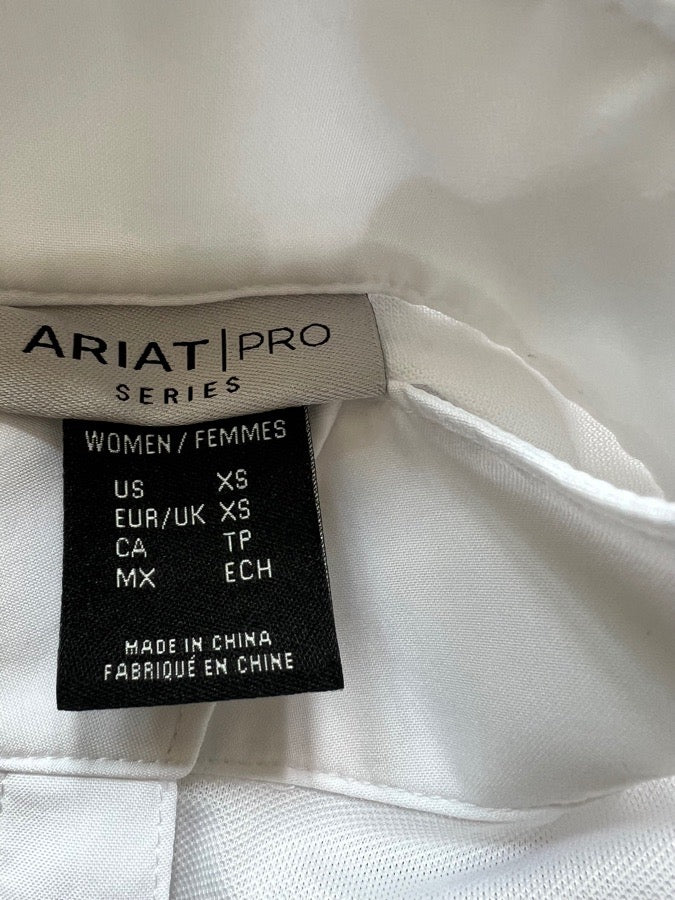 Ariat Pro Series sleveless show shirt, XS