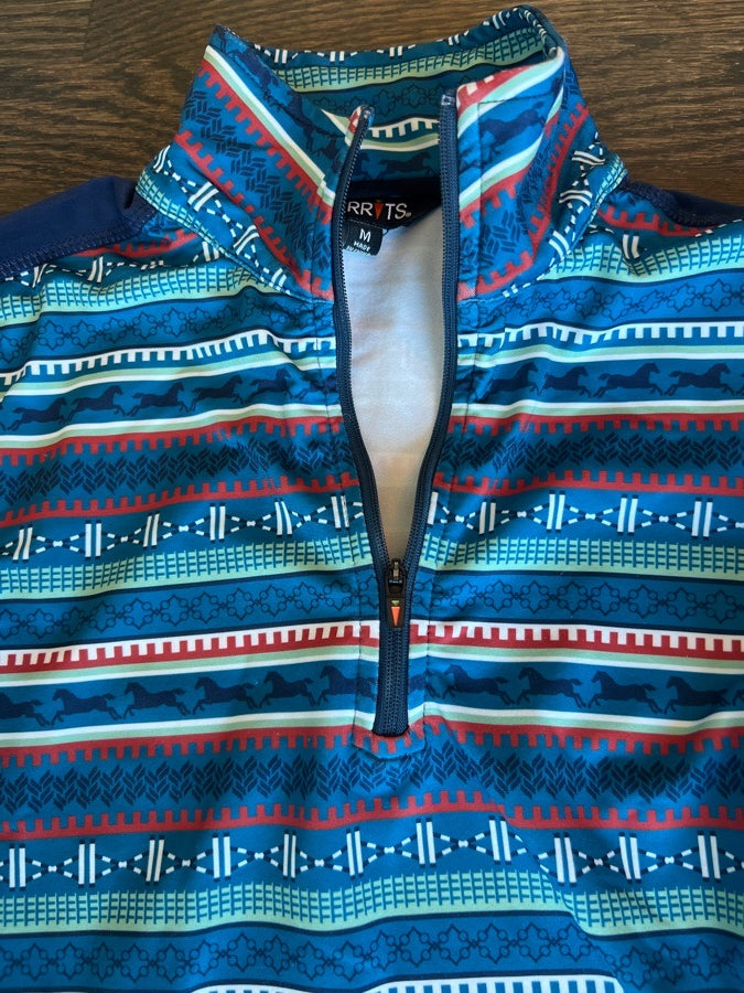 Kerrits kids half-zip in size M