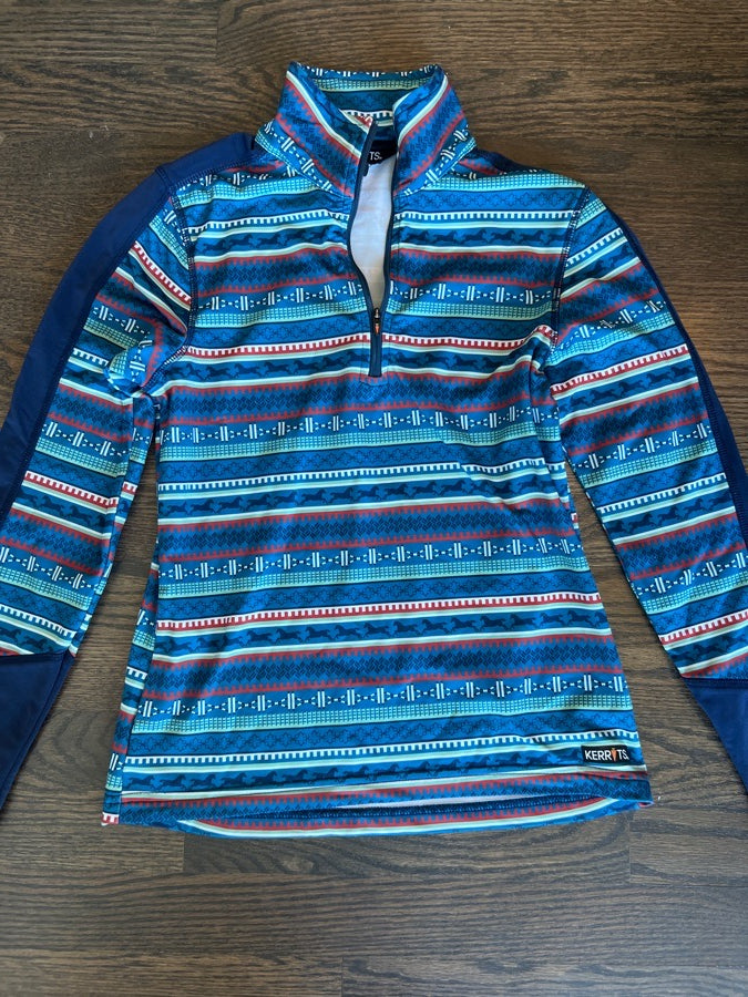 Kerrits kids half-zip in size M