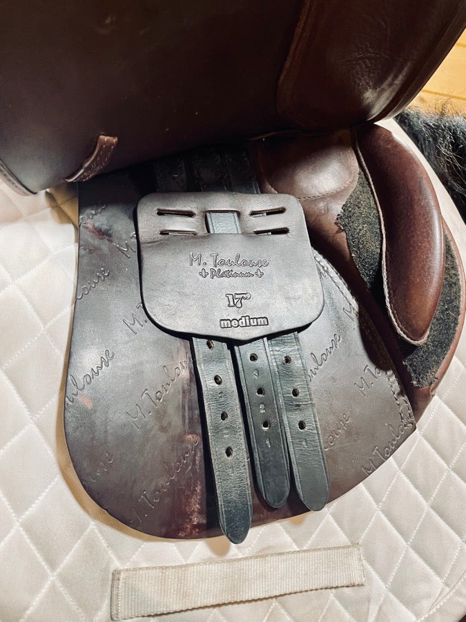 M.TOULOUSE 17 inch M. Toulouse all purpose saddle (3)