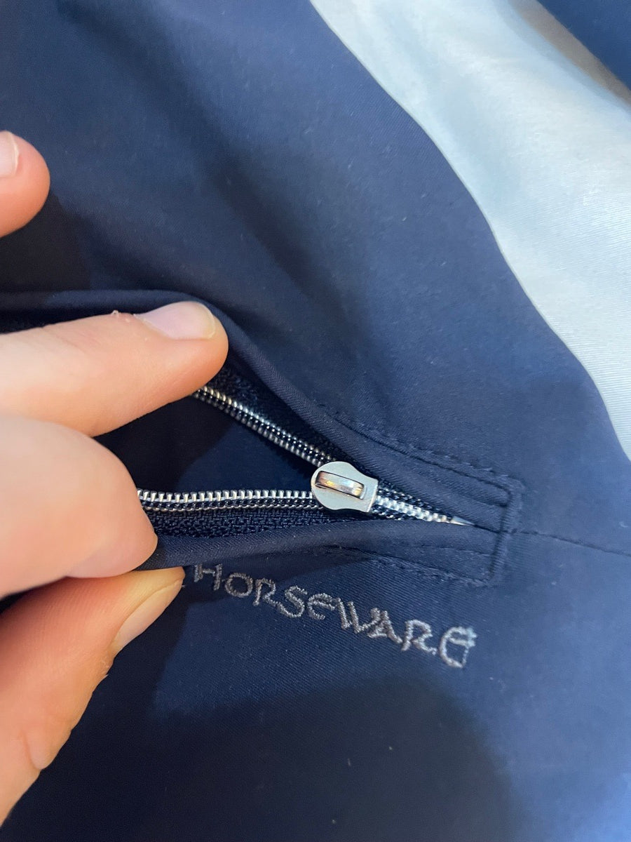 HORSEWARE IRELAND Horseware navy show coat (3)