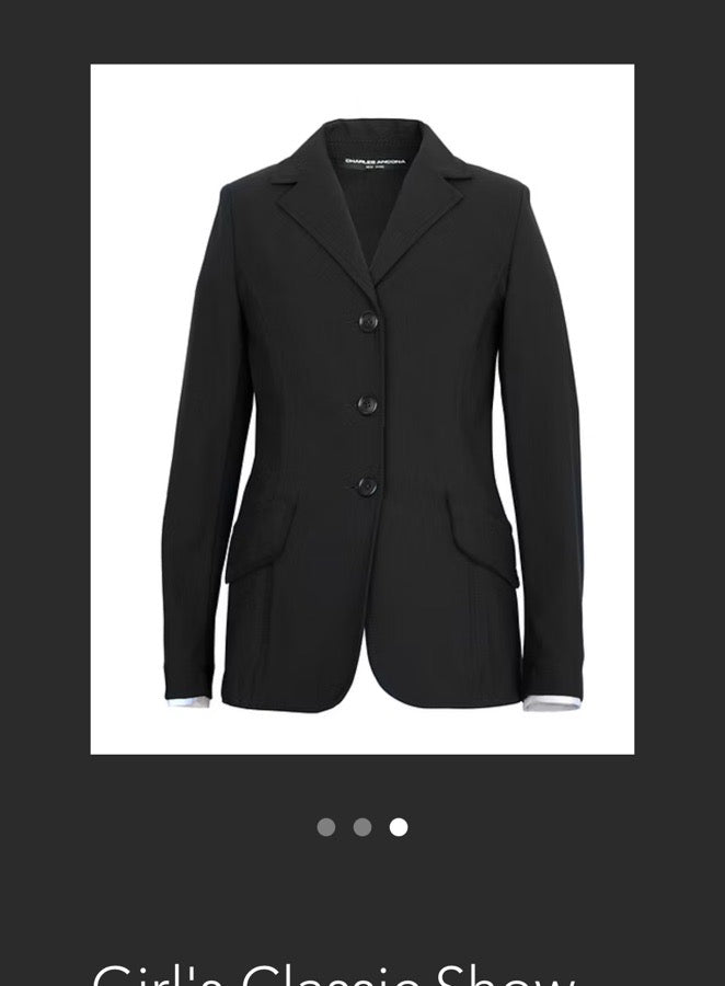 CHARLES ANCONA Charles Ancona show coat in perfect condition