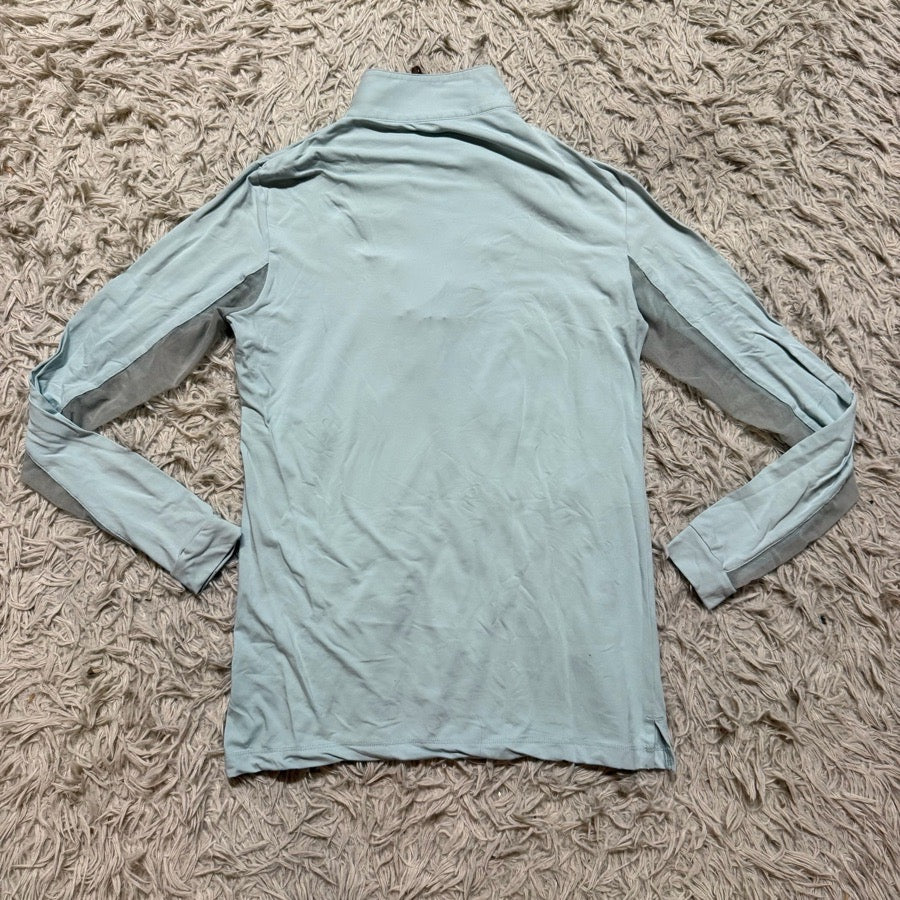 THE TAILORED SPORTSMAN Women’s XS Blue Tailored Sportsman Long Sleeve Horseback Riding Sunshirt (5)