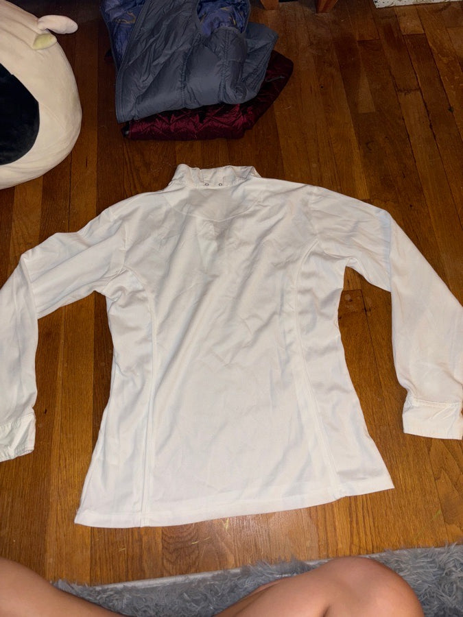 Winter white show shirt
