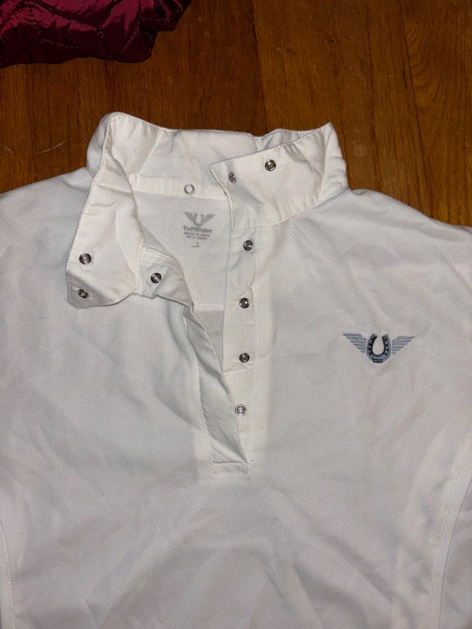 Winter white show shirt