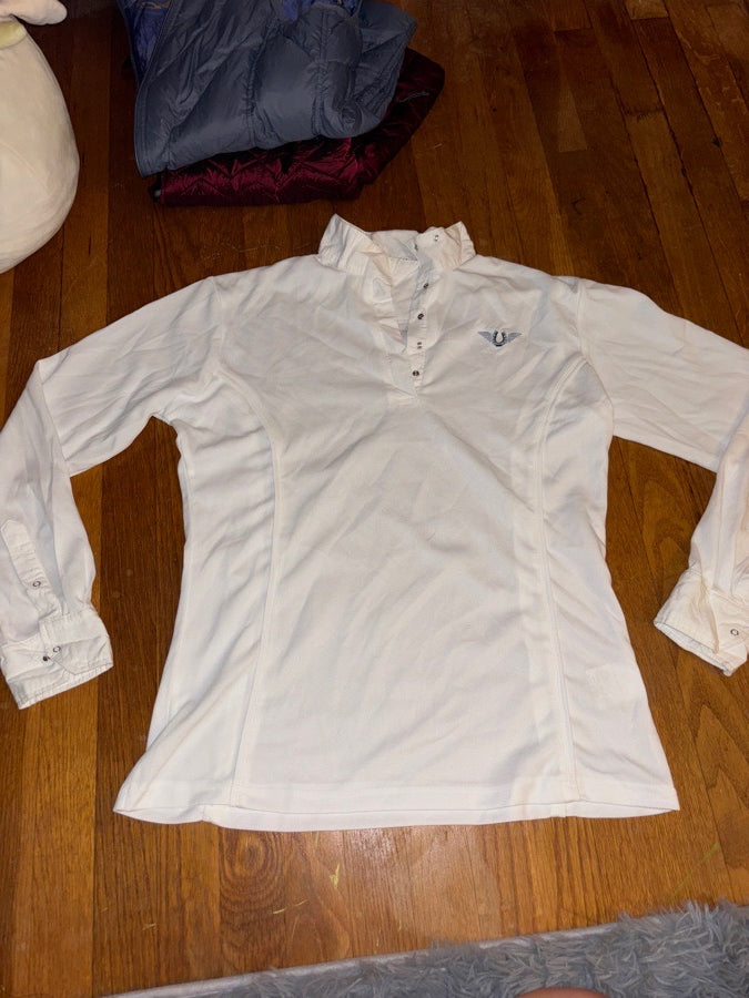Winter white show shirt