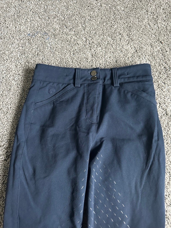 I-40 (26) Anna scarpati silicone full seat breeches