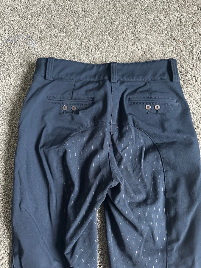 I-40 (26) Anna scarpati silicone full seat breeches