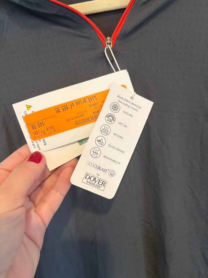 DOVER SADDLERY DS Cool Bast SS Stride Shirt NWT (5)