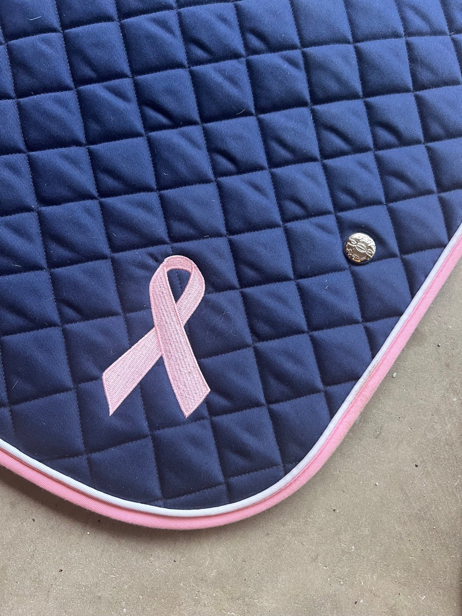 Ogilvy saddle pad (breast cancer awareness)