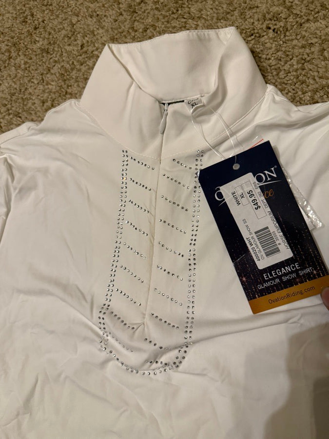 OVATION Ovation glamour kids xl show shirt (2)
