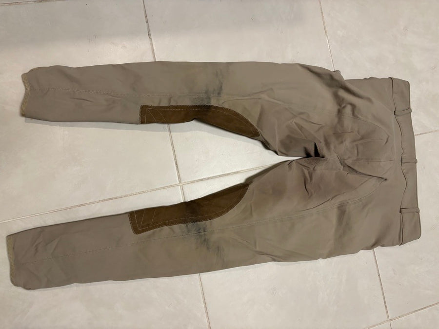 THE TAILORED SPORTSMAN The Tailored Sportsman Women’s tan knee patch breeches, size 30 (4)
