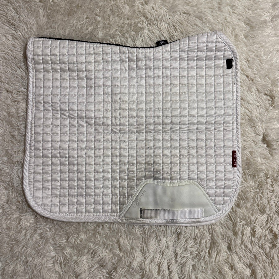 LEMIEUX White LeMieux Dressage Horseback Riding Saddle Pad