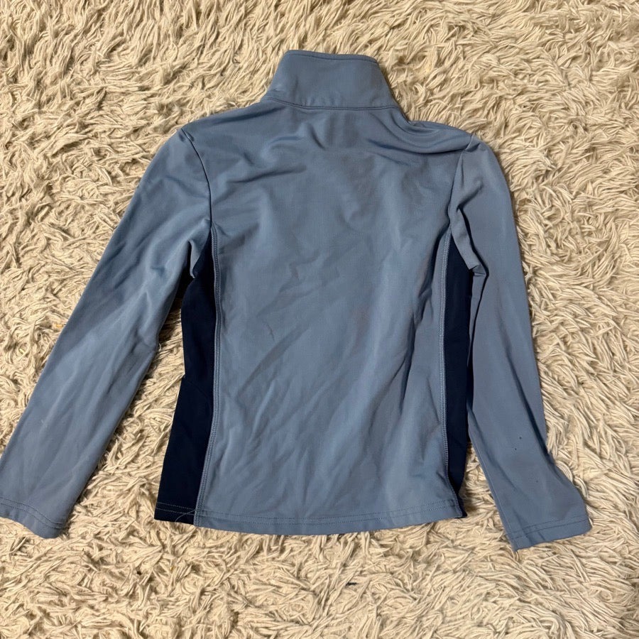 KERRITS Girl’s Small Blue Kerrits Long Sleeve Horseback Riding Winter Sunshirt (4)