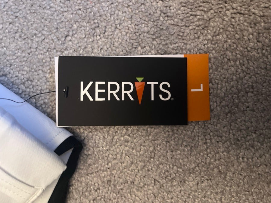 Kids Kerrits Knee Patch White Breeches