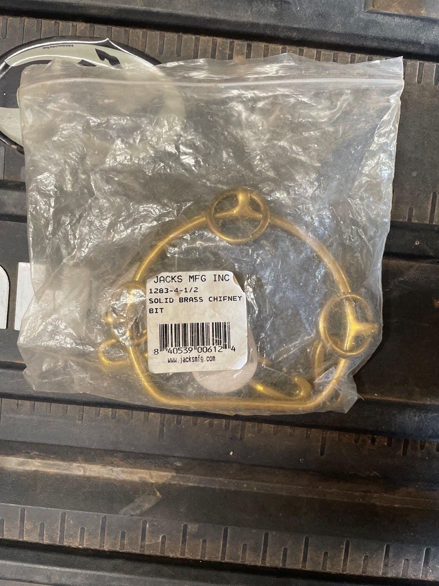 Solid Brass Chifney Bit