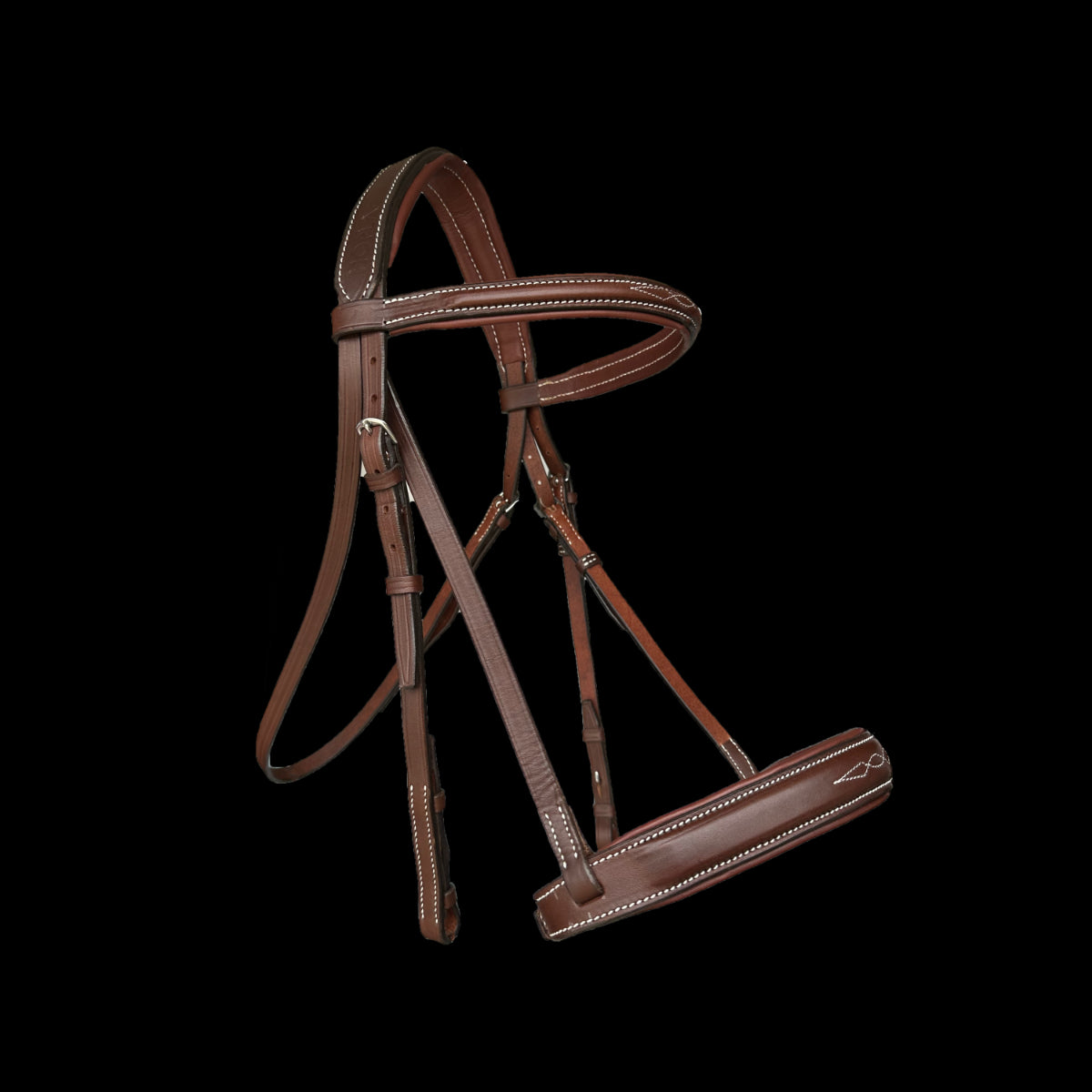 🧡 HOP LA Sellerie 🧡 HOPLA Sellerie Hunter Bridle With Fancy Stitching