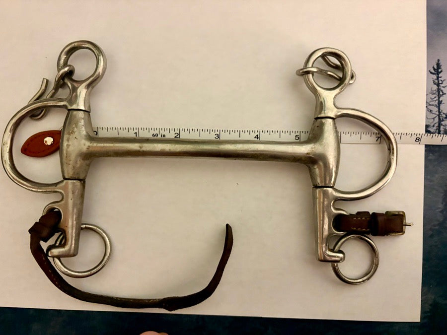 KORSTEEL Straight Bar Pelham 5.25”