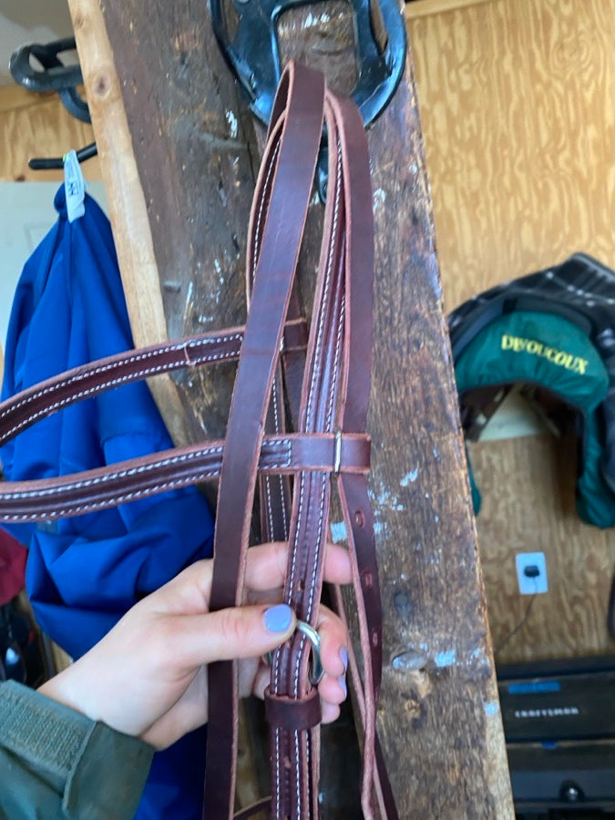 WEAVER LEATHER Weaver western bridle (6)