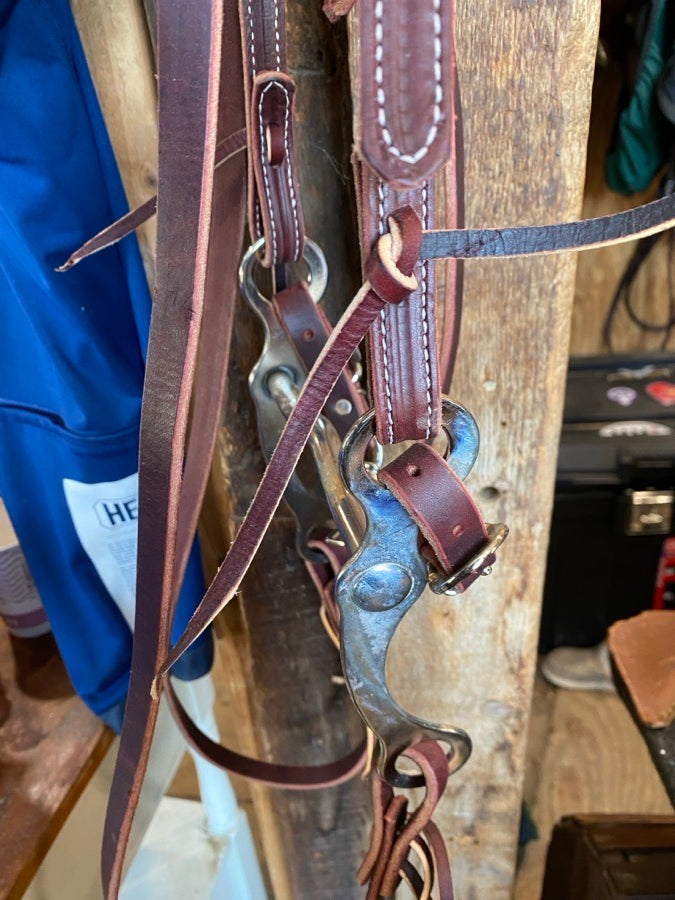 WEAVER LEATHER Weaver western bridle (7)
