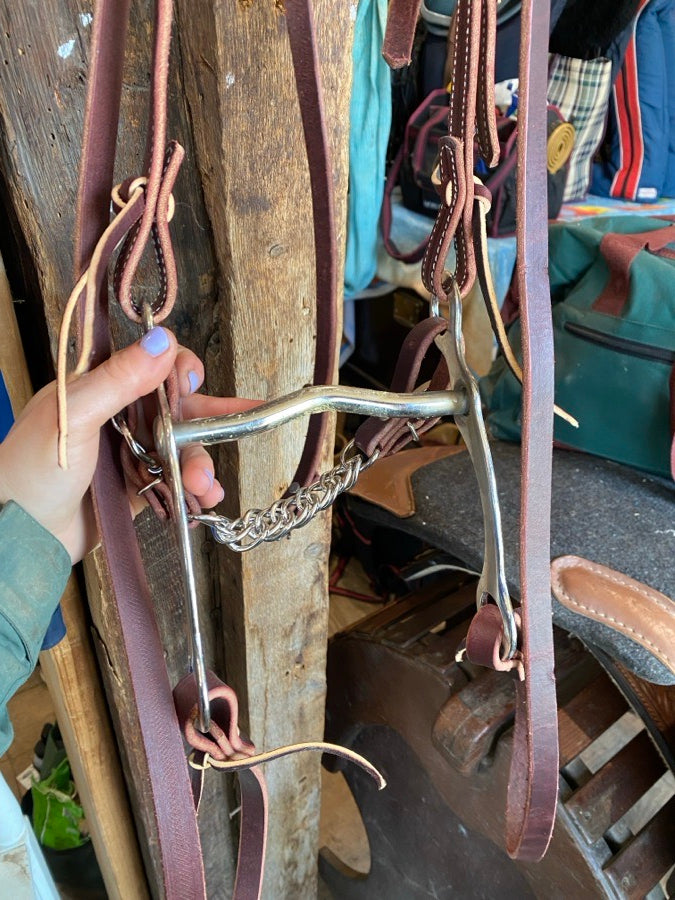 WEAVER LEATHER Weaver western bridle (5)