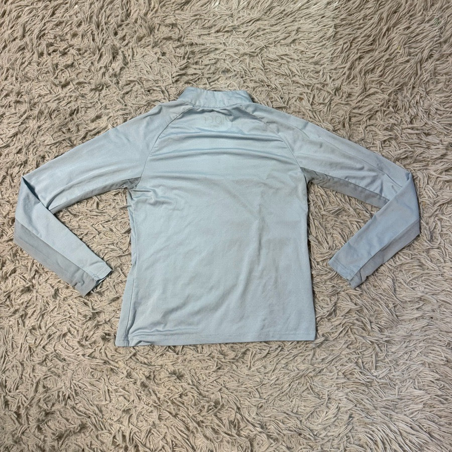 SMARTPAK Girl’s Small Blue Smartpak Long Sleeve Horseback Riding Sunshirt (5)