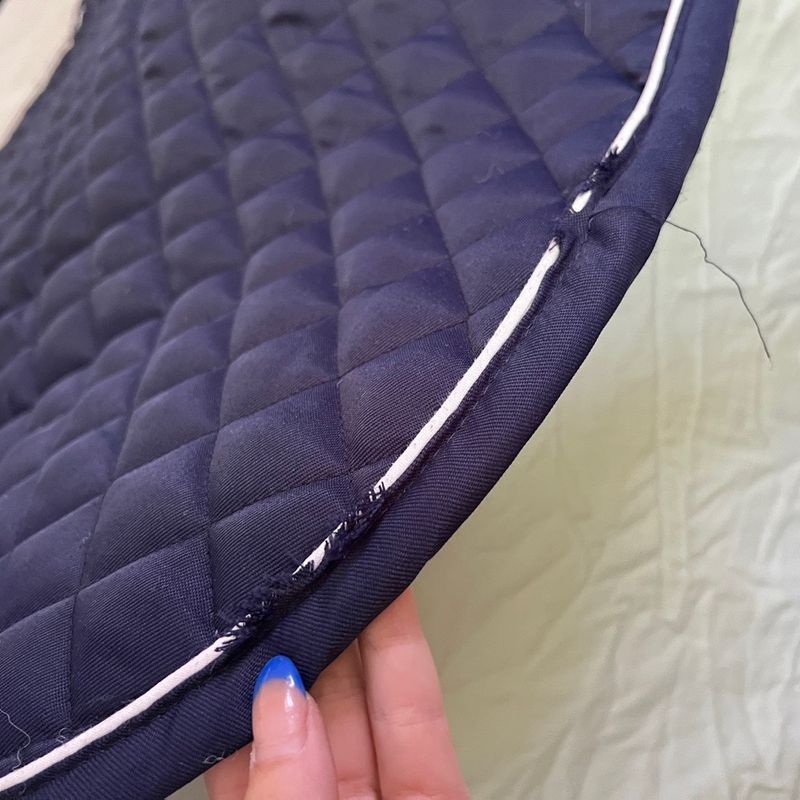Dover Navy Saddle Pad