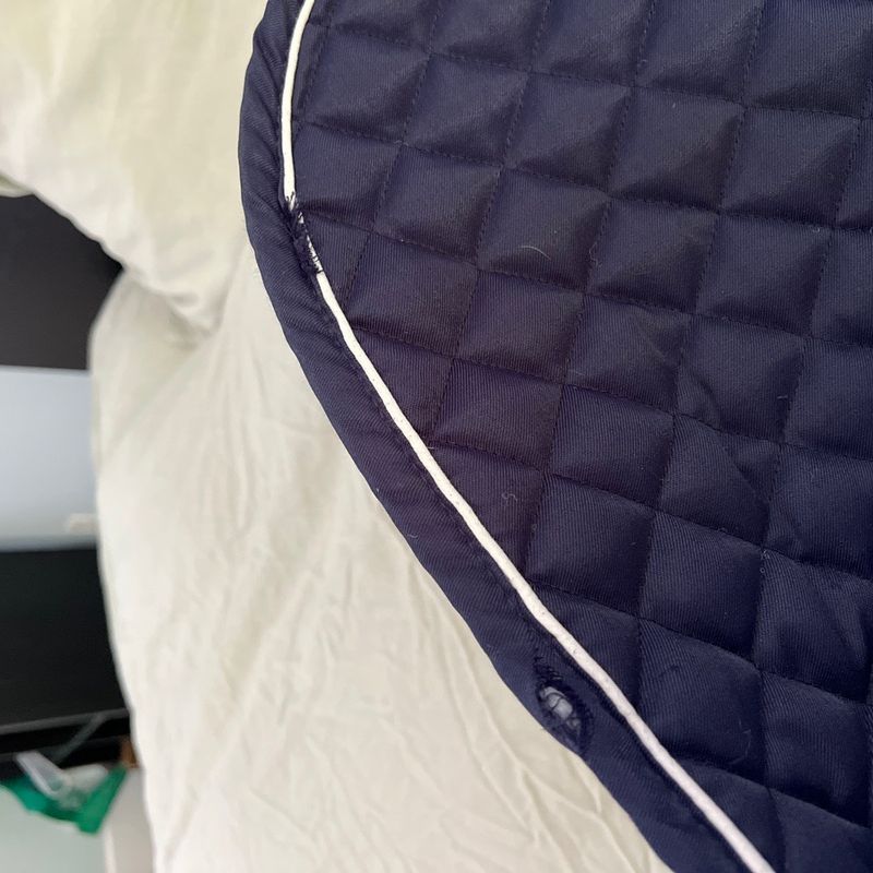 Dover Navy Saddle Pad