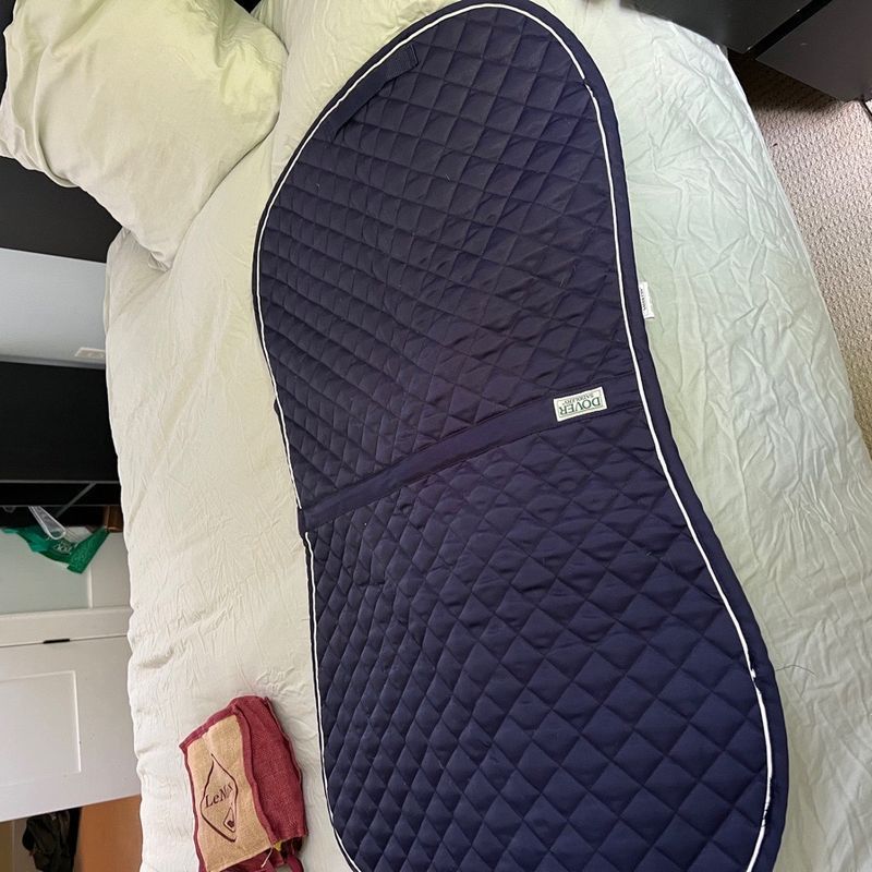 Dover Navy Saddle Pad
