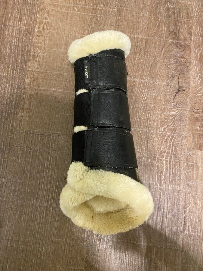 Horze fuzzy brushing boots
