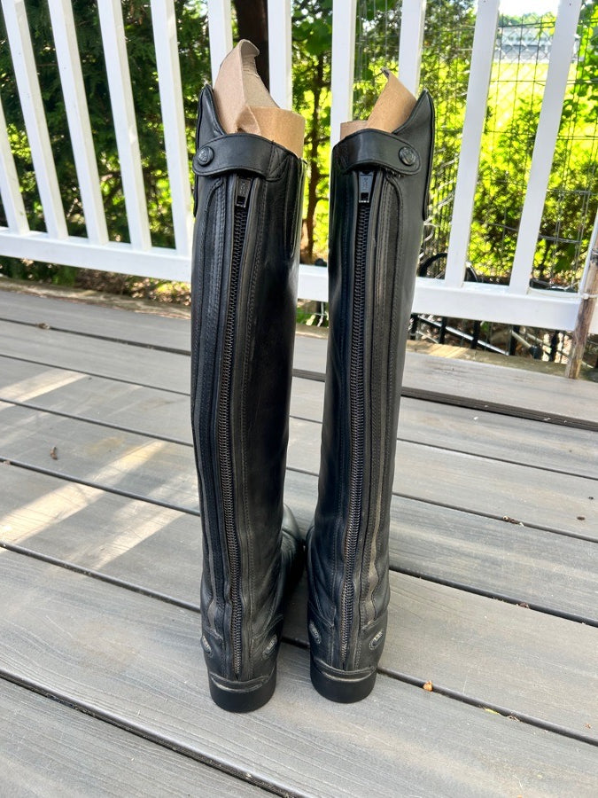 Black Ariat Ladies Heritage Contour II Field Boots