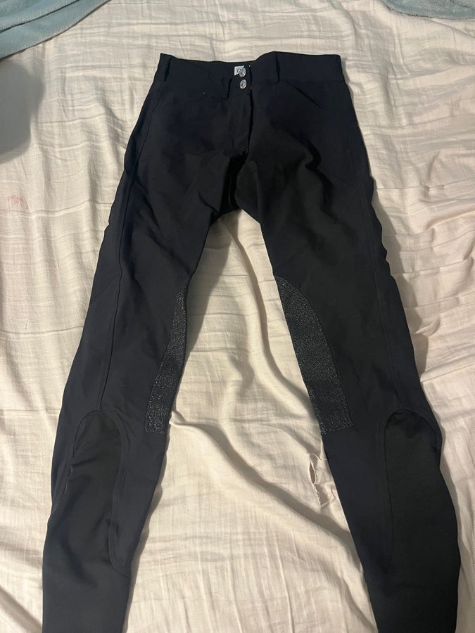 Dover Saddlery Black Breeches
