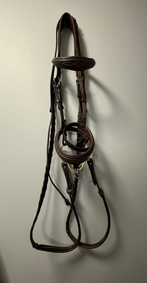 Dy’on Anatomical Bridle with Reins