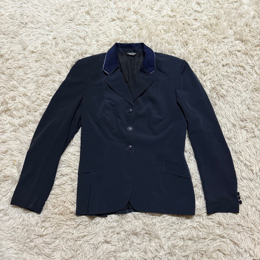 Women’s Size 16R Navy Grand Prix Horseback Riding Show Coat. Good Condition.
