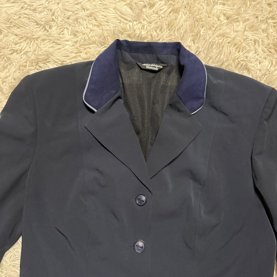 Women’s Size 16R Navy Grand Prix Horseback Riding Show Coat. Good Condition.