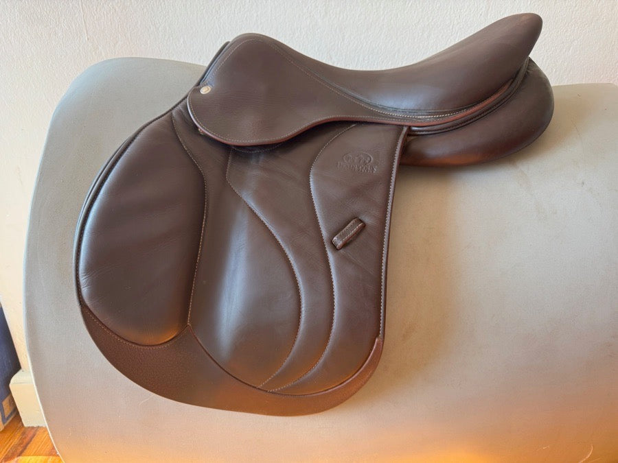 DEVOUCOUX 17” 2018 Devoucoux Biarritz S Saddle - 2N - Full Buffalo