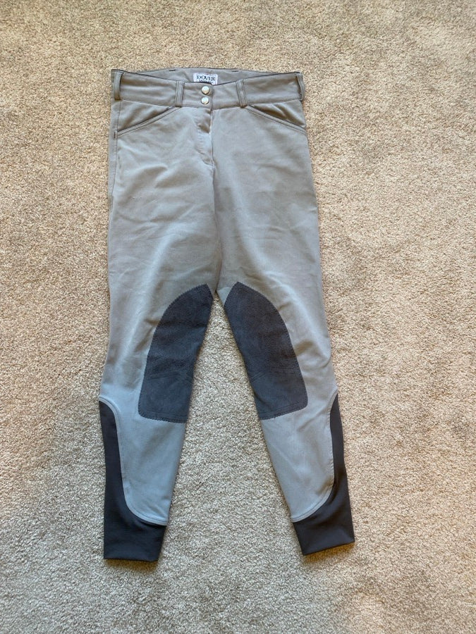 Dover Wellesley grey breeches