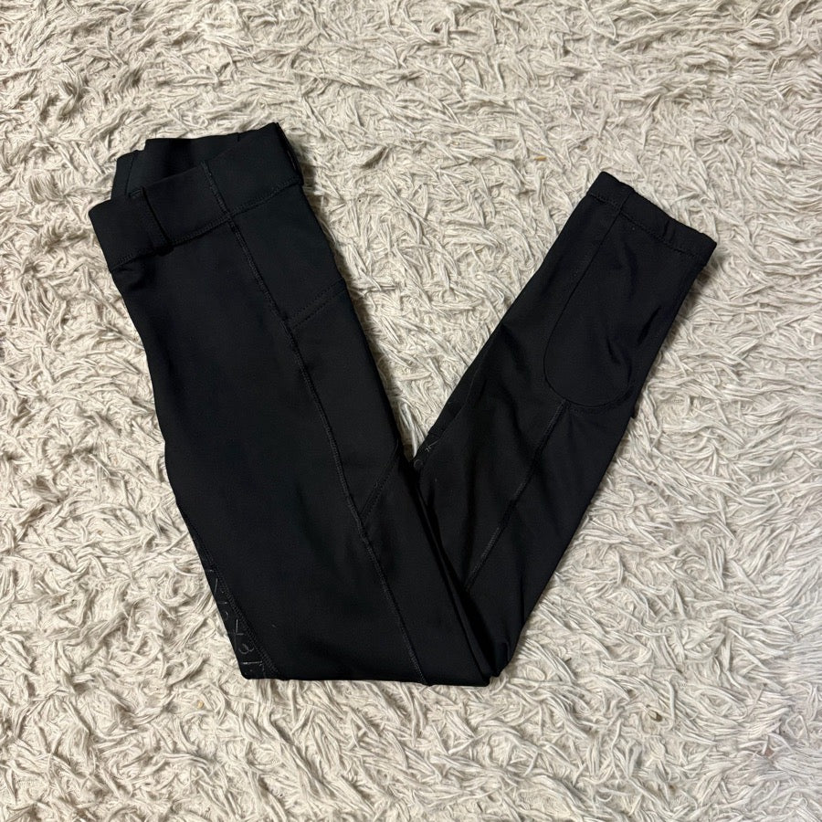 Women’s Size 26 Black Ovation Full Seat Horseback Riding Tights Breeches