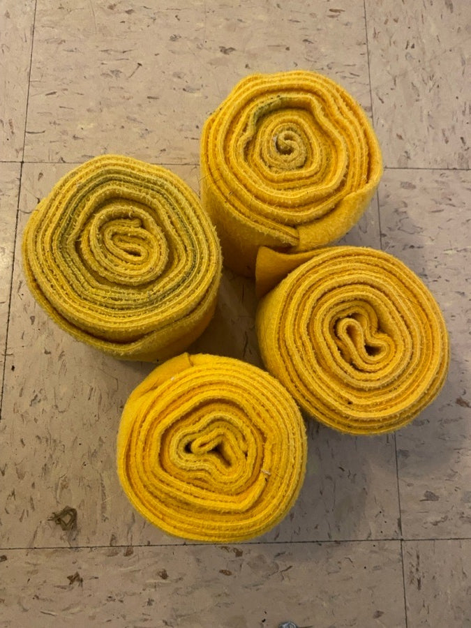 Yellow polos