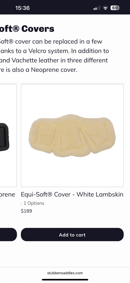 STUBBEN Stubben Equi-Soft Dressage Girth (4)