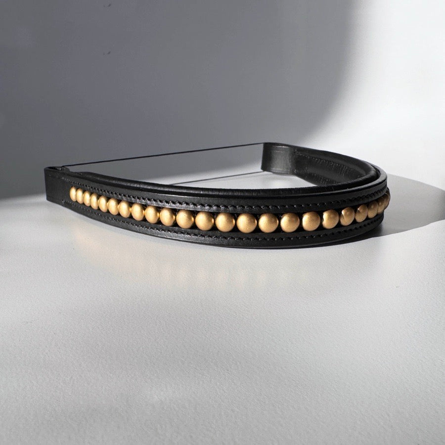 OTHER Gold Beaded Browband (5)