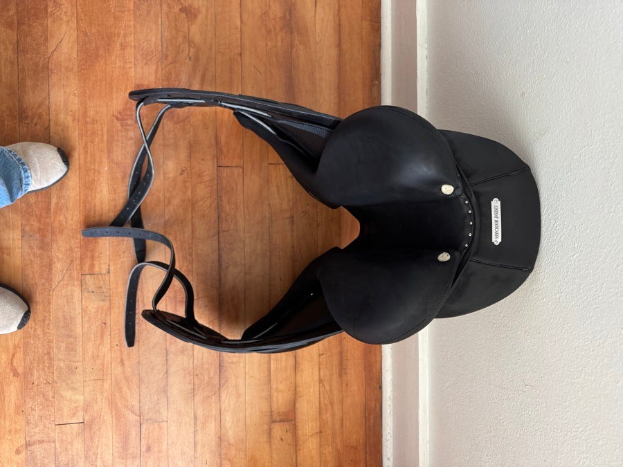 18” 2022 Antares Tempo Dressage Saddle - Full Calf