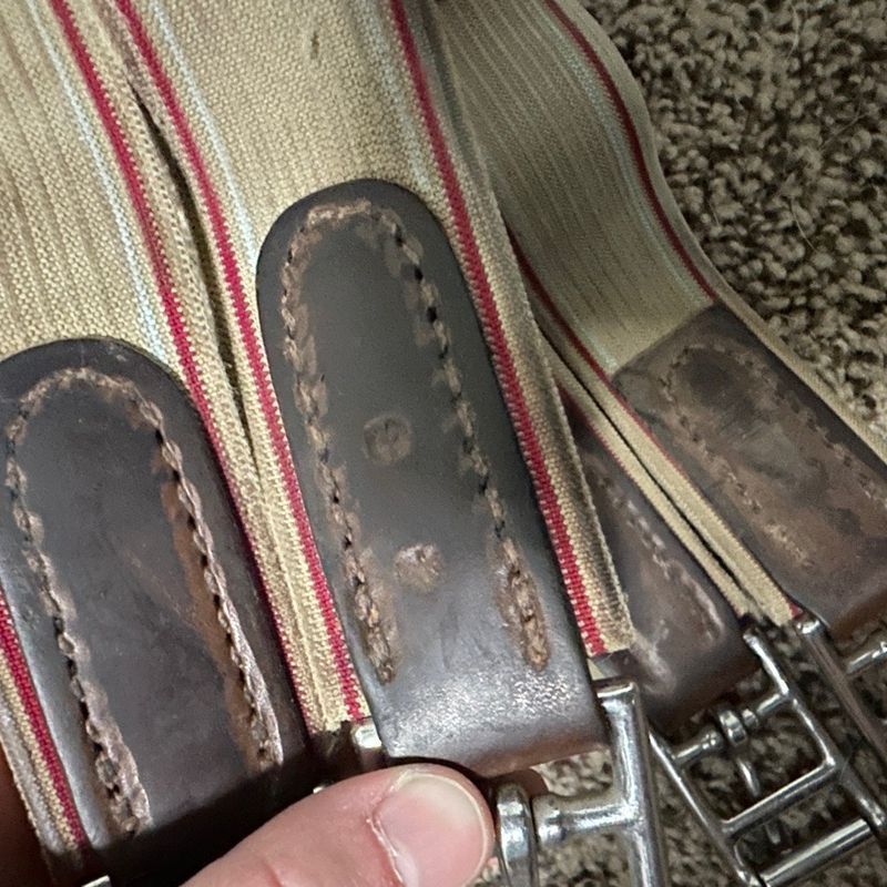M. Toulouse Leather Girth