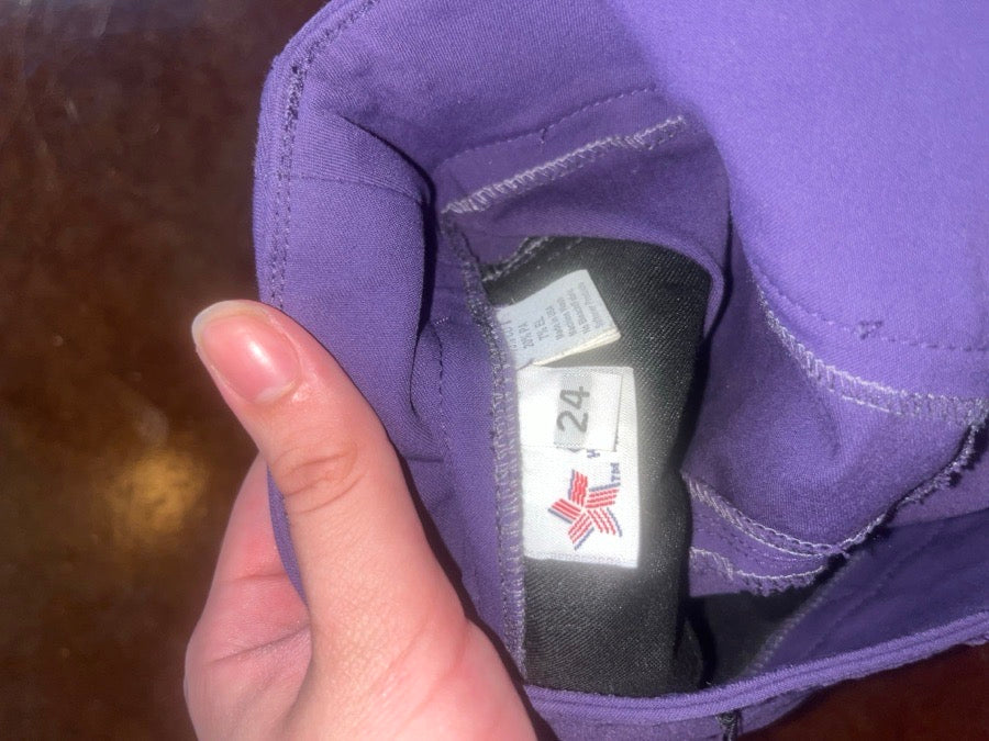 Tailored Sportsman Low Rise Side Zip Breeches Size 24