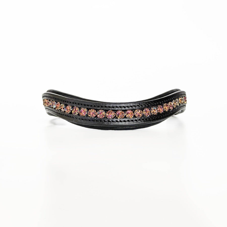 OTHER Multicolor Druzy Beaded Browband (2)