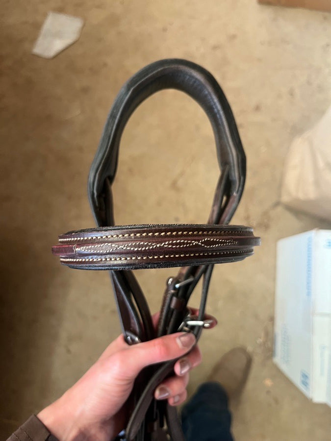 Red Barn Cob Size Figure 8 Headstall