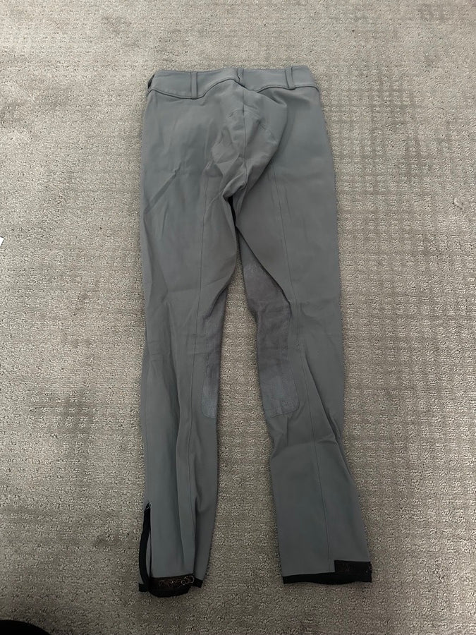 24R Grey Tailored Sportsman Breeches