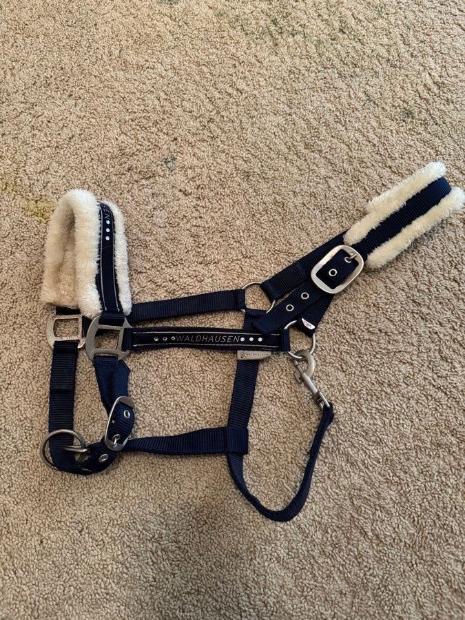 Full- Waldhausen navy Halter