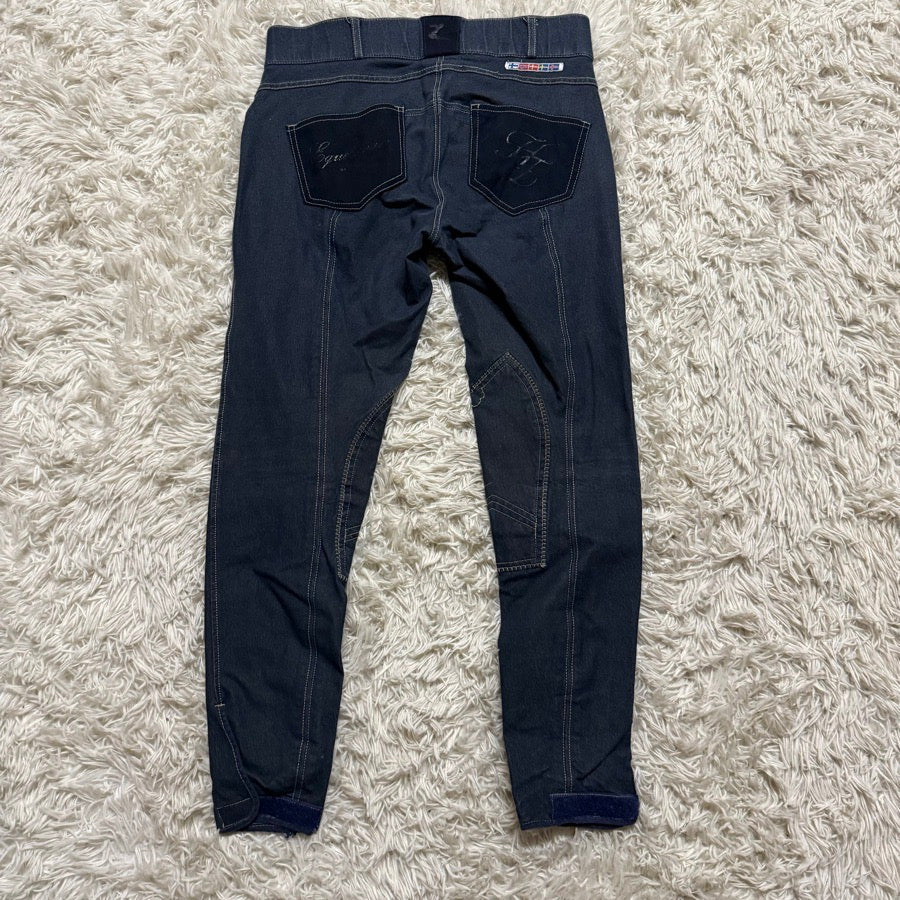 Women’s Small Jean Horze Knee Patch Horseback Riding Breeches. Good Condition.
