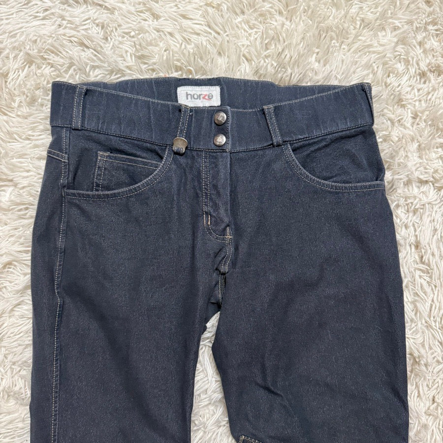 Women’s Small Jean Horze Knee Patch Horseback Riding Breeches. Good Condition.